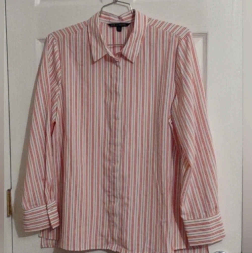 Zac & Rachel multicolor blouse XL
